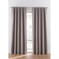 Bonprix Isolerend gordijn met zachte fleece achterkant, ook in extra lang (1 stuk) H/B: 145/135 cm