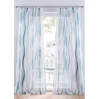 Bonprix Gordijn met golfmotief (1 stuk) maat H/B: 225/140 cm
