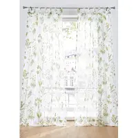 Bonprix Gebloemd gordijn (1 stuk) maat h/b: 145/144 cm