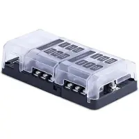 Sierra 408 12 Terminals Fuse Block 100a Transparant