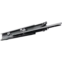 Fulterer ladegeleider 8291 - 400 mm | draagkracht tot 200 kg | volledig uittrekbaar |bodemmontage met hoeklijn | set van 2 |