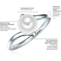 Valero Pearls Ring zilver / parelwit
