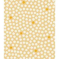 Bink Bedding Tafelkleed - Tafelzeil Dots Geel - PVC 100 x 140 cm - afneembaar - feest - feestdecoratie - kinderfeestje - verjaardag - buiten eten