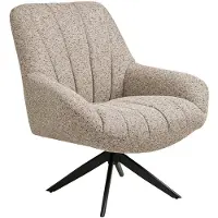 Ebuy24 Fauteuil Grandola - Grijs Draaibaar