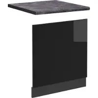 Vicco R-Line Frontpaneel – 60 cm, WB Antraciet Zwart hoogglans