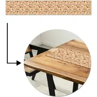 MuchoWow Tafelloper 180x30 cm - Tafelmat vinyl Terrazzo - Patroon - Kleurrijk - Oranje - Tafeldecoratie - Tafelversiering - Keuken decoratie - Tafel versiering
