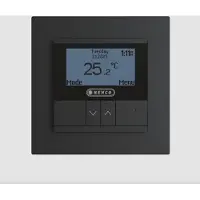 Henco thermostaat voor elektrische vloerverwarming - zwart (UFH-ELEC-THERM-B)