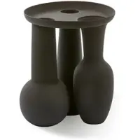 Pols Potten Vaas Plate Roman Black