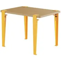 TIPTOE Massief Eiken Kinderbureau Sun Yellow