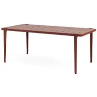 TIPTOE Midi Buitentafel Brick Red | 8 seater