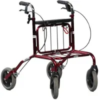 Rebel Rollator Basis - - Gemakkelijk in te vouwen - Degelijke rollator