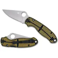 Spyderco Para 3 Salt Yellow/Black G-10 CPM MagnaCut vouwmes