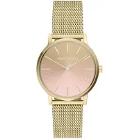 Armani Exchange AX5619 Vrouwen Horloge 36 mm - Goudkleurig