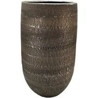 HS Potterie Nagano vaas Bruin D22 x H40