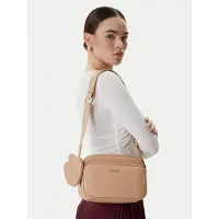 Liu Jo Dames Tas Achala - Crossbody - PU - Beige