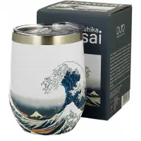 Hokusai The Great Wave Thermosbeker - Japans ontwerp, 330 ml