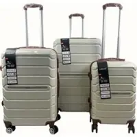 Libiao A07 Kofferset 3 Delig - 85l & 50l & 30l - Wit