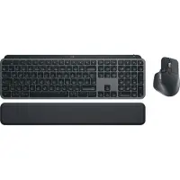 Logitech MX Keys S Combo toetsenbord Inclusief muis Kantoor Bluetooth QWERTZ Duits Grafiet