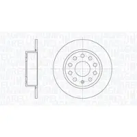 MAGNETI MARELLI 361302040115 Remschijf