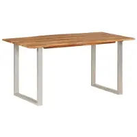 Syfax Eettafel 154x80x76 cm massief acaciahout