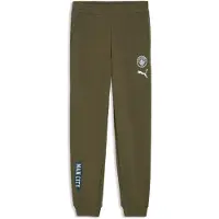 Puma Sportbroek 'Manchester City' olijfgroen / wit