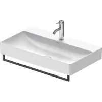 Duravit Toebehoren - Handdoekhouder, lengte 75 cm, mat zwart 0031214600