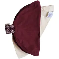 Samarali Biologisch Katoenen Meditatiekussenhoezen Rond XL - Kastanjebruin - 38 x 38 x 12 cm - Geschikt voor Zafu Meditatiekussen - Yoga Kussen - Duurzaam - Zen Accessoire
