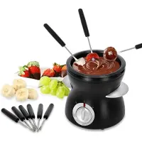 Core Fondueset - Fondue - Fondueset elektrisch - ‎Zwart - ‎13 x 13 x 14 cm; 520 g