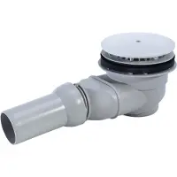 Duravit - Douchebakafvoer, afvoer horizontaal, chroom 790263000000000