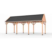 Westwood Douglas overkapping zadeldak, 750 x 300, Ruiter Basic