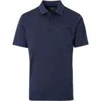 Casa Moda poloshirt borstzak navy