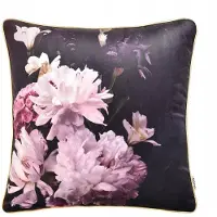 Semper Decoratief Kussen Mimosa 45x45cm Bloemendessin Fluweel