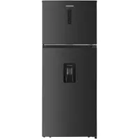 Heinner HF-HM413NFDXWDE++ Koel-vriescombinatie met Waterdispenser 413 L – Full No Frost – Inverter – LED Touch Display – Power Cool – Inox Antraciet – 5 Jaar Garantie