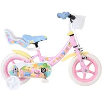 Volare Disney Stitch Kinderfiets - Meisjes - Mag Wheels - 12 inch - Roze