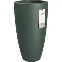 Elho June Round High 30 - Groen - L 30 x B x H 53 cm - Binnen en Buiten - 100% gerecycled kunststof