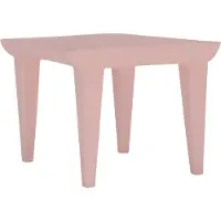 Kartell Bubble Club Tafel Powder Pink