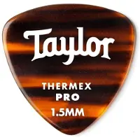 Taylor Guitars Premium 346 Thermex Pro Picks 1.5 Tortoise Shell, 6-Pack