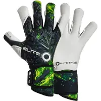 Elite Sport Nova Keepershandschoenen Zwart Groen Wit