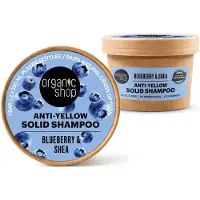 Organic Anti-Yellow Solid Shampoo Blueberry & Shea 60 g