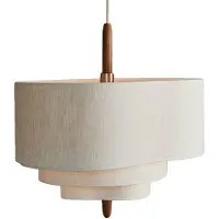 Market Set Hanglampe , Pebble, dimbare, Beige, Woonkamer, Stof, Designer