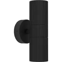 Eglo Tomelloso Wandlamp Buiten - GU10 - 20 cm - Zwart
