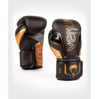 Venum Elite Evo Bokshandschoenen Zwart Brons - 14 OZ