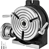 Vevor Scheidingsdraaitafel 200 mm Horizontaal-Verticaal Verdeelkop Draaibaar Cnc