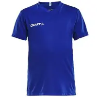 Craft T-Shirt Kids Squad Go Jersey Solid Club Cobolt-Maat 110