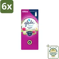 Glade – Touch & Fresh Navulling – Relaxing Zen – 10 ml - Voordeelverpakking - 6 stuks - Ontspannende geur - Frisse geur
