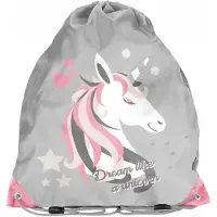 Paso Unicorn Sporttas voor Schoenen of Gymkleding - 38x34 cm
