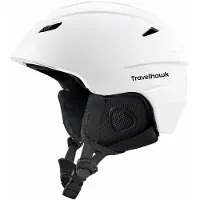 Travelhawk Skihelm - Snowboard Helm - Ski Helm - Unisex - Wit - S