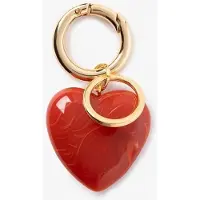 Sissy-Boy Roze resin bag charm met hart
