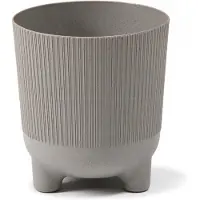 Lamela Doniczka Aria Jumper ECO Hout 16cm Grijs - Duurzaam & Stijlvol