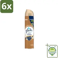 Glade - Luchtverfrisser Spray - Sensual Sandelhout Jasmijn - 300 ml - Voordeelverpakking - 6 stuks - Luchtverfrisser - Geur